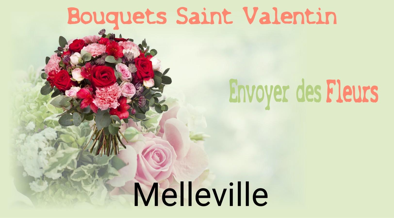 Roses de Saint-Valentin livrées à Melleville